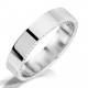 Side Set Round Diamond Wedding Rings