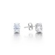 Oval Brilliant Shape Diamond Solitaire Stud Earrings