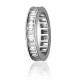 4.5mm Baguette Cut Diamond Full Eternity Ring