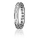 4mm Baguette Cut Diamond Across Full Eternity Ring