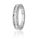 Baguette Cut Diamond Half Eternity Ring