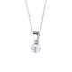 Cirque Rubover Round Diamond Solitaire Pendant