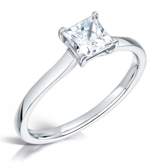 Princess Diamond Engagement Ring