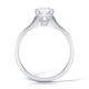 Cushion Solitaire Engagement Ring