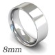 Flat Court Wedding Rings