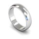 D Shape Wedding Rings